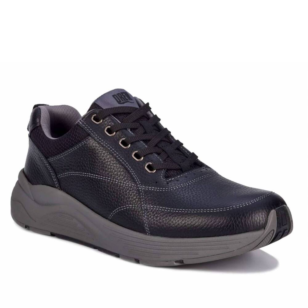 NEW DREW men's maker lace up casual shoe in black